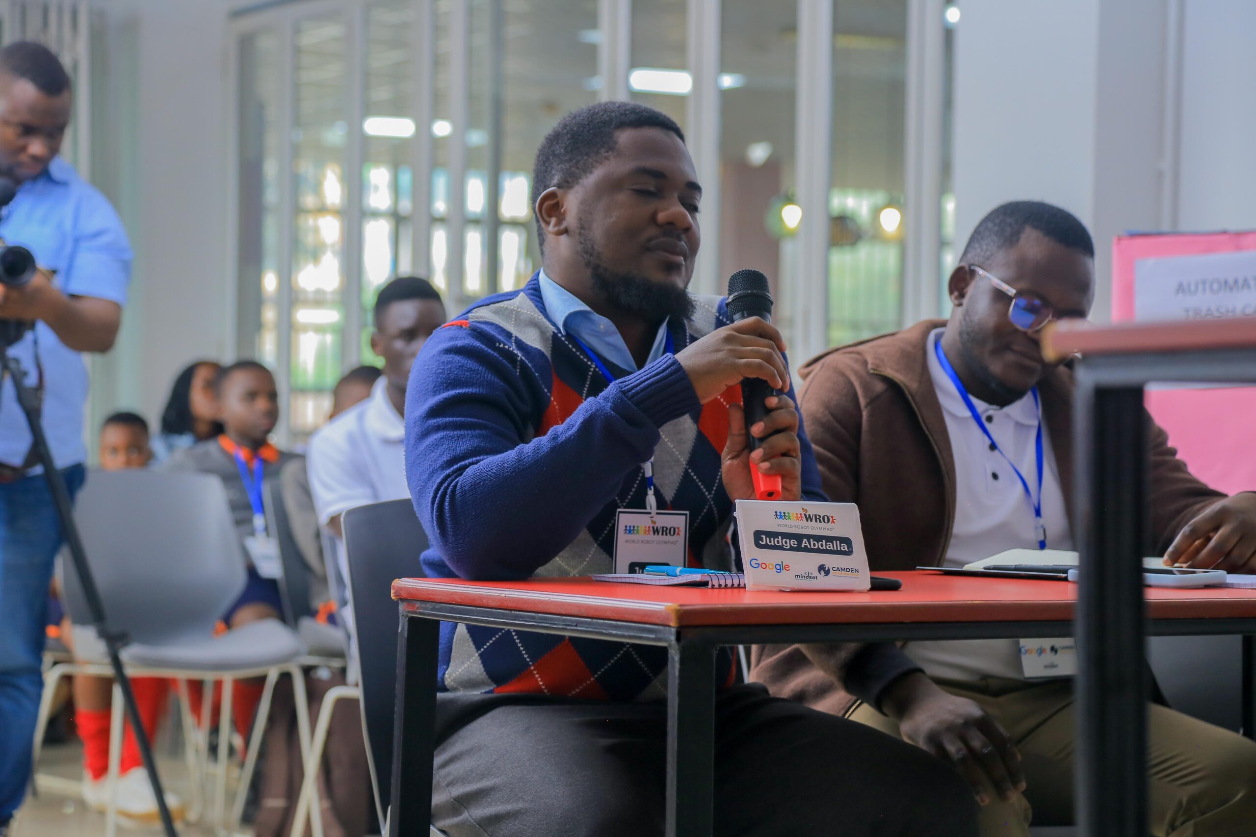 Participants at work